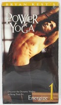 NEW SEALED Bryan Kest&#39;s Power Yoga, Energize 1, Beginner Level, VHS - £5.57 GBP