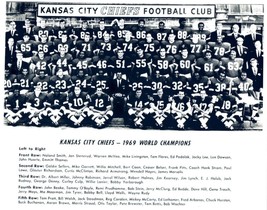 1969 KANSAS CITY CHIEFS 8X10 TEAM PHOTO FOOTBALL NFL PICTURE NFL KC CHAMPS - $4.94