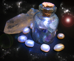 1000x CAST CHARGED FLUORITE & PEARLS CONFIDENCE, ELIMINATE NEG & STRESS  MAGICK  image 2