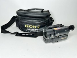 Sony CCD-TRV15 HI8 8mm Video8 Camcorder Player Video CAMERA &amp; BAG ONLY - $188.05