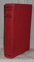 John P. Marquand Think Fast, Mr. Moto First Uk Edition 1938 Detective Novel - £35.23 GBP