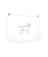 Labrador Retriever Premium Matte horizontal posters - $8.18+