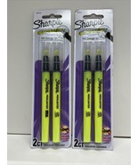 (2) Sharpie Yellow Clear View Stick Highlighters 2-Count Set Ea - $15.47 CAD