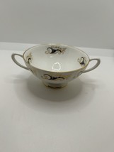 Royal Tara Footed Dessert Soup Bowl Two Handles Vintage Ireland Made In Galway - £9.64 GBP