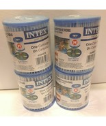 Intex 29007E Type H Filter Cartridge for Swimming Pools Lot Of 4 New Sealed - $24.67 CAD