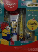 Colgate Kids Toothpaste, Manual and Battery Kids Toothbrush Minions Gift Set - £11.78 GBP