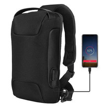 [Pack of 2] Men&#39;s Sling Backpack Waterproof Anti-theft Shoulder Crossbod... - $50.10