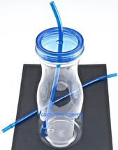 Tumbler Fruit Carafe Water Bottle SH&amp;H 100% BPA Free Tritan Holds 32.8 oz  - £13.45 GBP