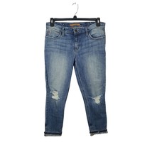 Joes Jeans 29 Womens The Billie Ankle Boyfriend Slim Ankle Distressed Cuffed Den - £16.52 GBP