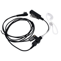 2-Wire Security Surveillance Kit Headset Earpiece Motorola Radio Bpr-40 ... - $24.69