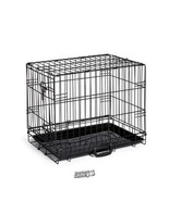 Economy One-Door Dog Crate Extra Small Black Deep Pan Prevents Leaks 19&quot;... - $1,076.89 MXN