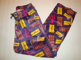 Happy Boxer Men&#39;s Christmas Minky Fleece Sleep Pajama Pants Willie Wonka Sz XL - £20.49 GBP