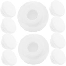 Lifkome 10Pcs Overflow Drain Cover Bathtub Overflow Plastic Cover Basin ... - $29.99
