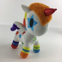 Aurora Tokidoki Unicorno 8&quot; Plush Stuffed Animal Toy Rainbow Star White ... - £19.74 GBP