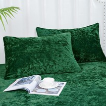 True Velvet Pillowcases Standard Size, 2 Pack Soft Color Gradient Pillow Shams C - £25.30 GBP