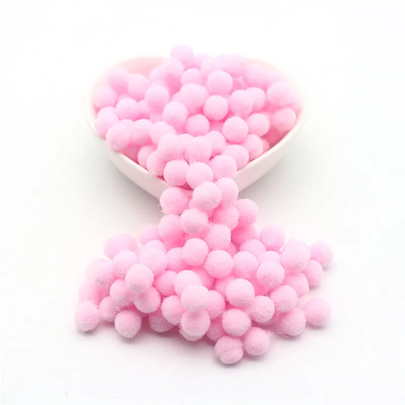 15g Fluffy Soft Pompom 8 Mm 10 15 20 25 30 Plush DIY Home -30mm 15g 13 - $2.69 CAD