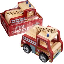 Wooden Wheels Fire Engine - £23.55 GBP
