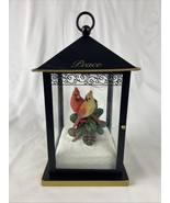 Always In Bloom Natures Glory Peace Cardinals Illuminated Lantern Christmas - €26,77 EUR