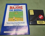 Majors Pro Baseball Sega Game Gear Disk and Manual Only - $5.49