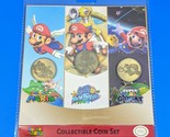 Super Mario 3D All Stars Collectible Coin Set Mario 64 Sunshine Galaxy N... - $17.99