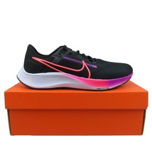 Nike Pegasus 38 Running Shoes Mens Size 10 Black Noir Violet NEW CW7356-011 - £55.32 GBP