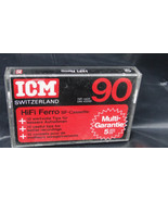 Rare Vintage ICM HIFI Ferro C90 Audio Cassette Tape Switerland - $28.46 CAD
