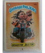 Garbage Pail Kids Series Two (1985) - 47a disgustin&#39; JUSTIN (Very Good) ... - $352.26 MXN