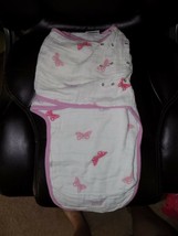Aden + Anais SWADDLES 3/6 Months Butterfly Wearable Blanket Muslin Sleep Sack - $21.60
