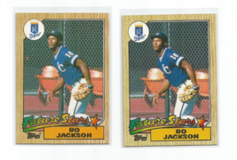 Bo Jackson (Kansas City Royals) 1987 Topps Future Stars Rookie Card #170 - £7.46 GBP