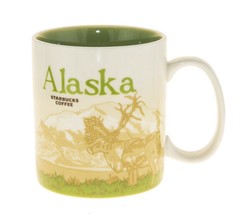 NEW Starbucks Oversize Coffee Mug ALASKA Global Icon Collector Series 16oz RARE - $197.99
