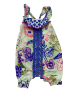 Matilda Jane Size 3-6M One Piece Baby Girls Bodysuit Crochet Floral Fron... - $696.96 MXN