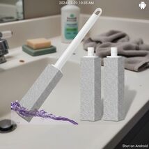 3 Pack Toilet Pumice Stone with Long Handle, Pumice Stone Toilet Bowl Cl... - $240.95 MXN