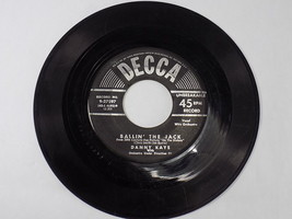 Danny Kaye 45 Rpm On The Riviera &amp; Ballin&#39; The Jack Decca Records 9-27597 - £3.94 GBP