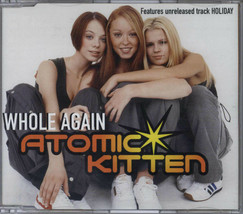 Atomic Kitten - Whole Again 2001 Cd Kerry Katona Liz Mcclarnon Natasha Hamilton - £1.95 GBP