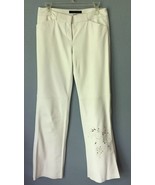 EXPRESS Design Studio LEATHER PANTS Size: 4 (SMALL) New SHIP FREE Laser Cut - €213,82 EUR