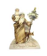 Bethany Lowe Christmas &quot;Peaceful Christmas Santa&quot; RL7348 - Retired - £18.08 GBP