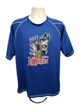 2013 The Twilight Zone Tower of Terror runDisney 10 Miler Adult L Blue Jersey - £24.11 GBP