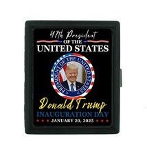 President Trump Inauguration Small Black Case Card Money Holder USA 2025 - $13.81