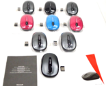 NEW Genuine Microsoft 3500 Wireless Mobile Mouse+Dongle  (LOT of 9) - £109.80 GBP
