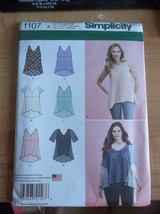 Simplicity 1107 TOP PATTERN XXS-XXL - $5.00