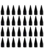 2003-2015 Chevy GMC Full Size Pickup Truck Black Spike Lug Nut Wheel Cov... - $35.91