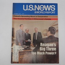 Vtg États-unis Actualités &amp; Monde Signal Novembre 2 1981 Ronald Reagan - £31.58 GBP