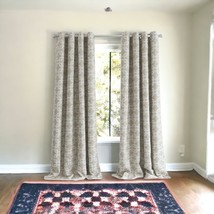 84” Sand Interlock Pattern Window Curtain Panel - $3,073.78 MXN