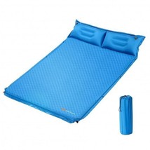 Self-Inflating Camping Outdoor Sleeping Mat with Pillows Bag - £85.97 GBP