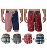 Men’s Sport Swimwear Board Shorts Summer Vacation Beach Surf Swim Trunks - $17.46 CAD+