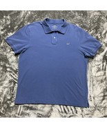 Vineyard Vines Polo Shirt Men&#39;s Large Pacific Blue Short Sleeve Preppy W... - $14.01