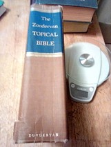 The Zondervan Topical Bible Vtg Hardcover 1969 - £21.79 GBP