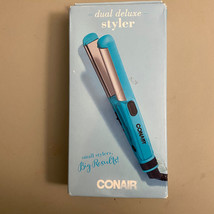 Conair, Mini Dual Deluxe Styler Add Curls & Waves/Straighten Perfect On-The-Go - $19.99