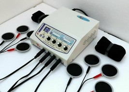 03 Electrotherapy Physiotherapy 04 Channel Stress Relief therapy digital... - $2,599.05 MXN
