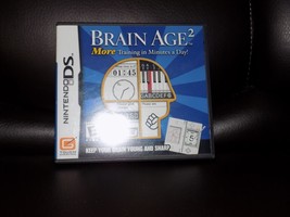Brain Age 2: More Training in Minutes a Day (Nintendo DS, 2007) EUC - £18.43 GBP
